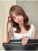 ＊20代30代40代◎大人かわいい小顔くびれヘアシースルーバング