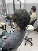 【AOI】強めスパイラルパーマ