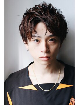 アントワープトーキョー(antwerp TOKYO) 『力石サトシ』束感ショートツーブロックマッシュアップバング