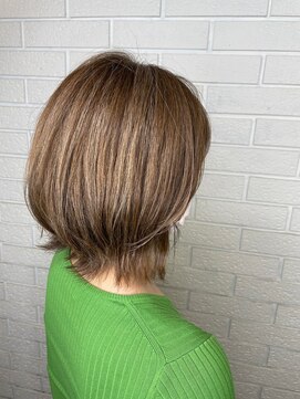 サボン バイ トッカ(savon by tocca) 白髪ぼかしハイライト＊くびれミディアム