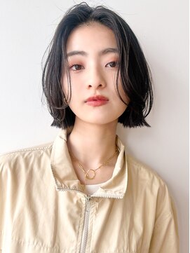 ラフ フロム ガーデン(Laf from GARDEN) 大人ニュアンスボブ/グレージュカラー