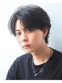 ツーブロック束感ニュアンスセンターパート