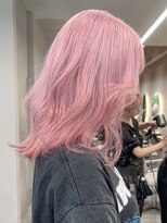 ソル ジングウマエ(SOL JINGUMAE)&nbsp;ダブルカラーピンクベージュベージュカラーケアブリーチレイヤー