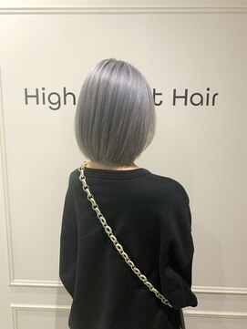 ハイストリートヘア(High street Hair) ☆どの世代にもハマる☆前下がりボブ