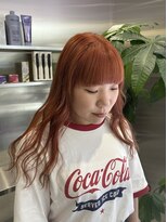 ゼスト 八王子店(ZEST) オレンジカラー/ケアブリーチ【藤野はるひ】