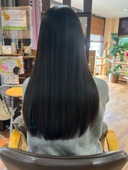 ヘアーフォルサ(HAIR FORZA)の写真/うねり・くせ毛対策に！湿気や汗でうねる髪も、まとまる髪に♪毛先までまとまる、憧れのストレートヘアへ◎