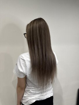 フロレゾンヘアデザインエクステ(floraison hair design exte) ハイライト×プルエクステ