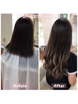 エクステアンドカラー ティアラ(teara)&nbsp;シール60本(少しだけ編み込みのMIX)