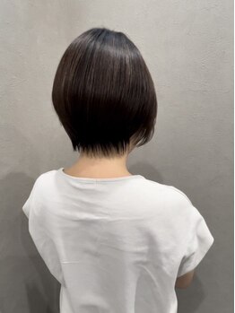 トキ(TOKI.FUKUI)の写真/乾かすだけでまとまるショートスタイル＊朝起きて、スグまとまる。スタイリング楽々な美フォルムショート