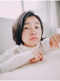 くせ毛風ボブ