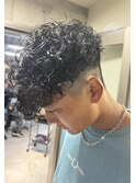外国人風スペインカール