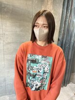 イロア(iroa) うぶ毛バングと外はね切りっぱなしボブ♪