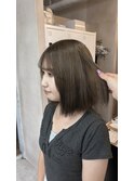 大人可愛い20代裾カラー【上野】
