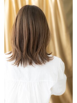 カバーヘア ブリス 戸田公園西口店(COVER HAIR bliss) □グレージュアッシュくびれセミディ405★戸田公園20代30代40代