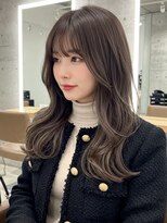 グルグル 本八幡店(GULGUL) 本八幡/ミディアム/顔周り/レイヤーカット/ブリーチなしカラー