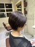 【大人女性のお悩みに】カット＋白髪染め(リタッチ)+TOKIO TR￥8000