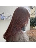 ピンクベージュ
