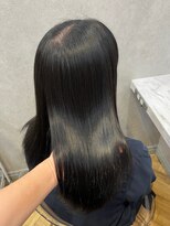 ロンド フィーユ(Lond fille)&nbsp;くびれヘア/アプリコットオレンジ/髪質改善/縮毛矯正/前髪/銀座