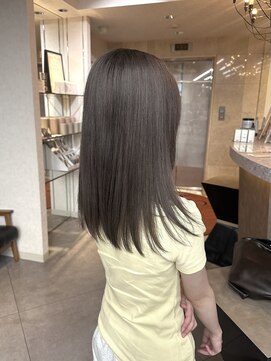 ソワンドブレスセルン 心斎橋(soin de brace cerne) ミルクティーグレージュ/ハイトーン/透明感カラー/心斎橋