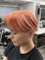 ニコ トウキョウ ロジック(nico TOKYO Logic)&nbsp;メンズセンターパートニュアンスパーマアップバング