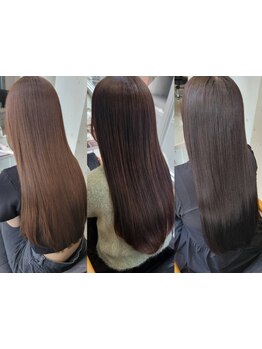 縮毛矯正とは思えない自然な仕上がりに感動☆触れたくなるようなサラツヤ髪を手に入れるならTWiGGYで！