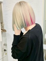 ネハス 名古屋栄店(nehus.) ブリーチ/クラゲヘアー/小顔に見せるヘア/ココアベージュ