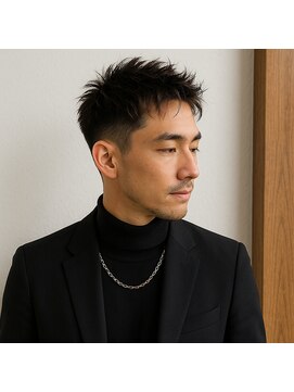 スープレックス ヘアーデザイン(SOUPREX HAIR DESIGN) 大人メンズモードツーブロックショート　20代 30代 40代 50代