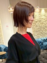 ディスコネクト(DISCO-N-NECT)&nbsp;切りっぱなしボブ 顔周りレイヤー 髪質改善 艶髪 小顔カット