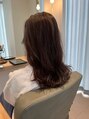マール(mar) カラーで透明感のある綺麗な髪に見せるのが得意です!