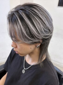 キラ 渋谷(KILLA) メンズバレイヤージュ/ブリーチダブルカラー/ハイライト