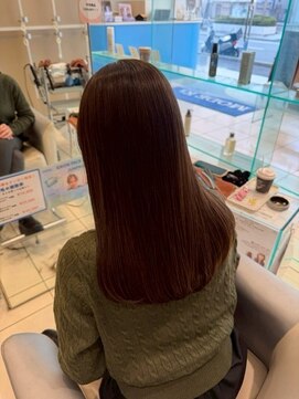 モードケイズエミュー(MODE K's eau) 髪質改善カラー×ioLuトリートメント【摂津本山/髪質改善】