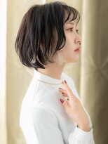 カバーヘア ブリス 志木南口駅前店(COVER HAIR bliss)&nbsp;ミストバングフェイスフレーミング抜け感小顔ボブX志木20代30代