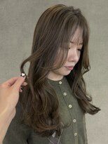 ルアナ 梅田店(Luana)&nbsp;透明感オリーブ×顔まわりレイヤー/大阪梅田茶屋町