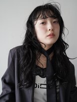 フィット ヒュー 千葉(fit hue) ミルクティーブロンド/ダークブルー/デジタルパーマ/千葉駅