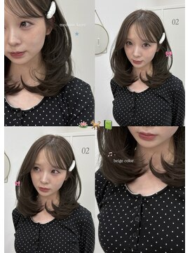 ソヨン 豊田土橋2号店(SOYON) “ medium layer × beige color ” ♪