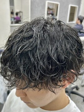グロップ 町田(GLOP) ナチュラル質感メンズ波巻きパーマ