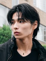 バイフィフス 原宿/表参道(by fifth)&nbsp;原宿微分けセンターパートウルフニュアンスパーマ刈り上げfifth