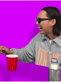 オールバック/ロン毛/ニュアンスパーマ