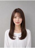 髪質改善ストレート×レイヤー