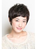 [大人女性サロン/広尾]大人黒髪ショート