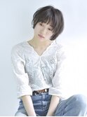 決めすぎない大人のエアリーショート　＃ひし形シルエット☆