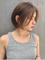 チョビー(Chobii)&nbsp;【chobii】ミルクティーアッシュ/小顔ボブ/透明感カラー