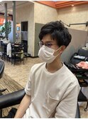 4mmツーブロックパーマ