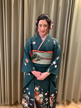 フラココ 神楽坂(hurakoko kagurazaka) 【廣田真弓】振袖スタイル♪