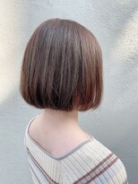 アマンヘアーイースト 吉祥寺東口店(Aman hair-e)&nbsp;ミニボブ×明るめベージュ2021A/W【【Amanhair-e吉祥寺】