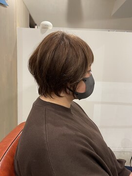 ソラーナバイマニスオブヘアー(SOLANA by Manis of hair) まるみのあるショート