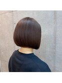 ボブ/ミニボブ/小顔ヘア/30代40代50代/SAORI