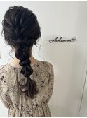 編み下ろし【大阪梅田茶屋町ヘアセット専門店Achieve m+】