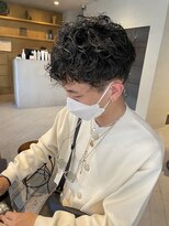 ヘアー アイス ルーチェ(HAIR ICI LUCE) メンズパーマ マッシュパーマ / 山中