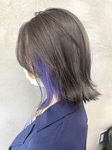 トレニージョ♪ヘアカラーをファッションみたいに楽しみたい♪　　[那覇新都心/インナーカラー/ハイライト]